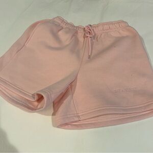 light pink shorts